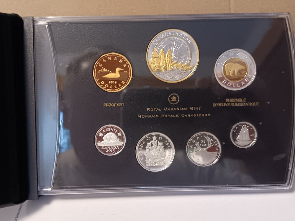 2013 Fine Silver Proof 7 Coin Set