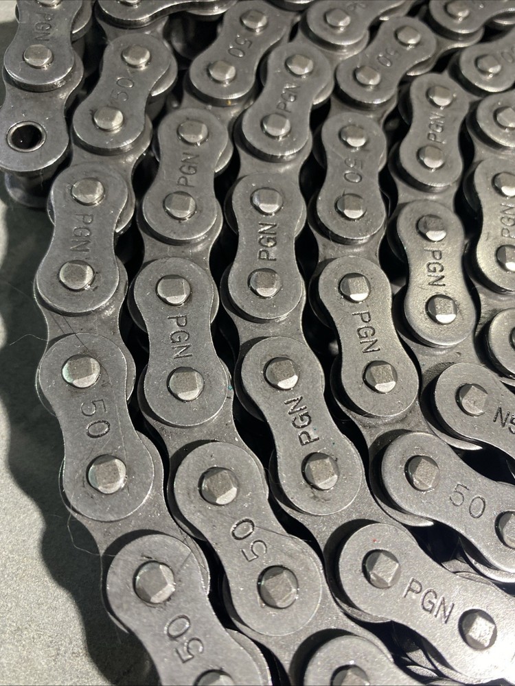 #50 Roller Chain x 10 feet *Missing Connecting Link*