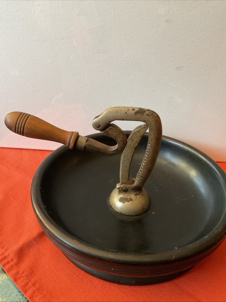 Vintage Nut Cracker Bowl