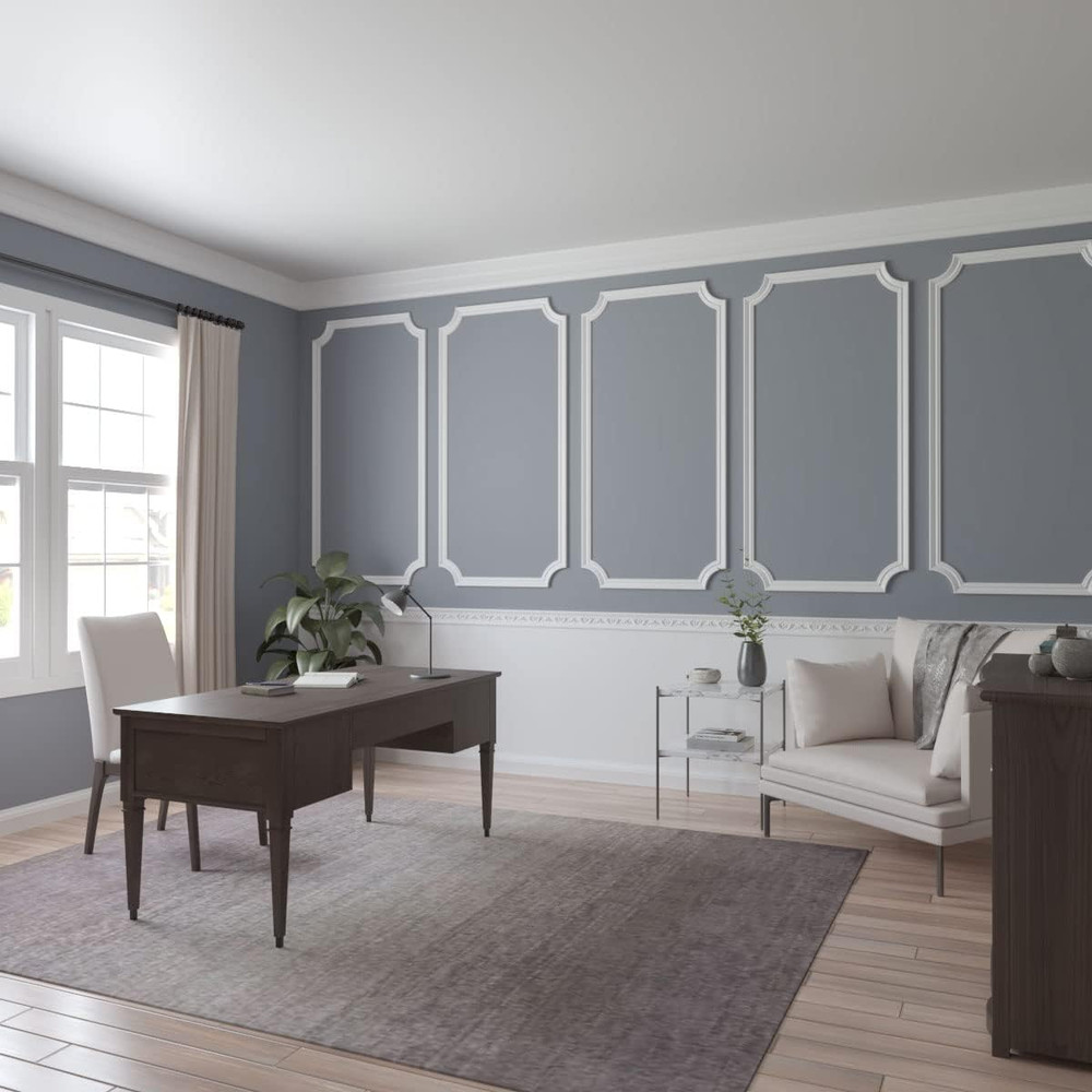 Oxford Smooth Panel Moulding Kit - 31"W x 62"H Single Panel Design