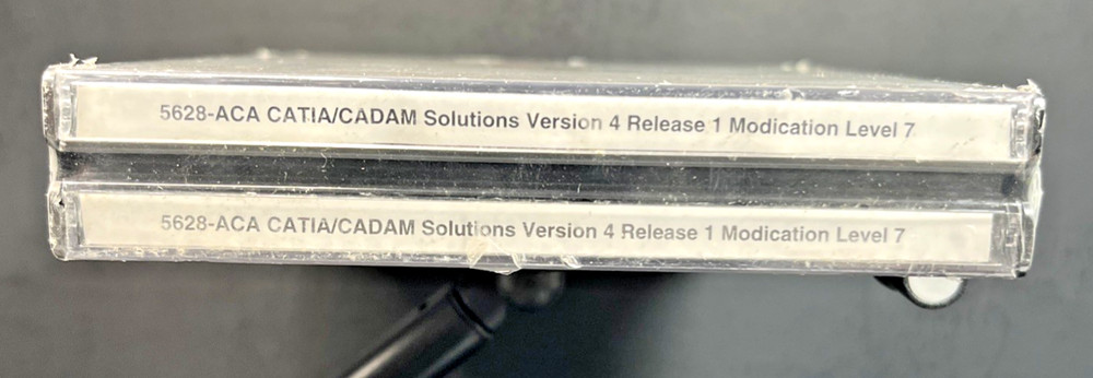 IBM CATIA/CADAM Solutions V4 R1.7 Solaris CAD Software Sealed CD