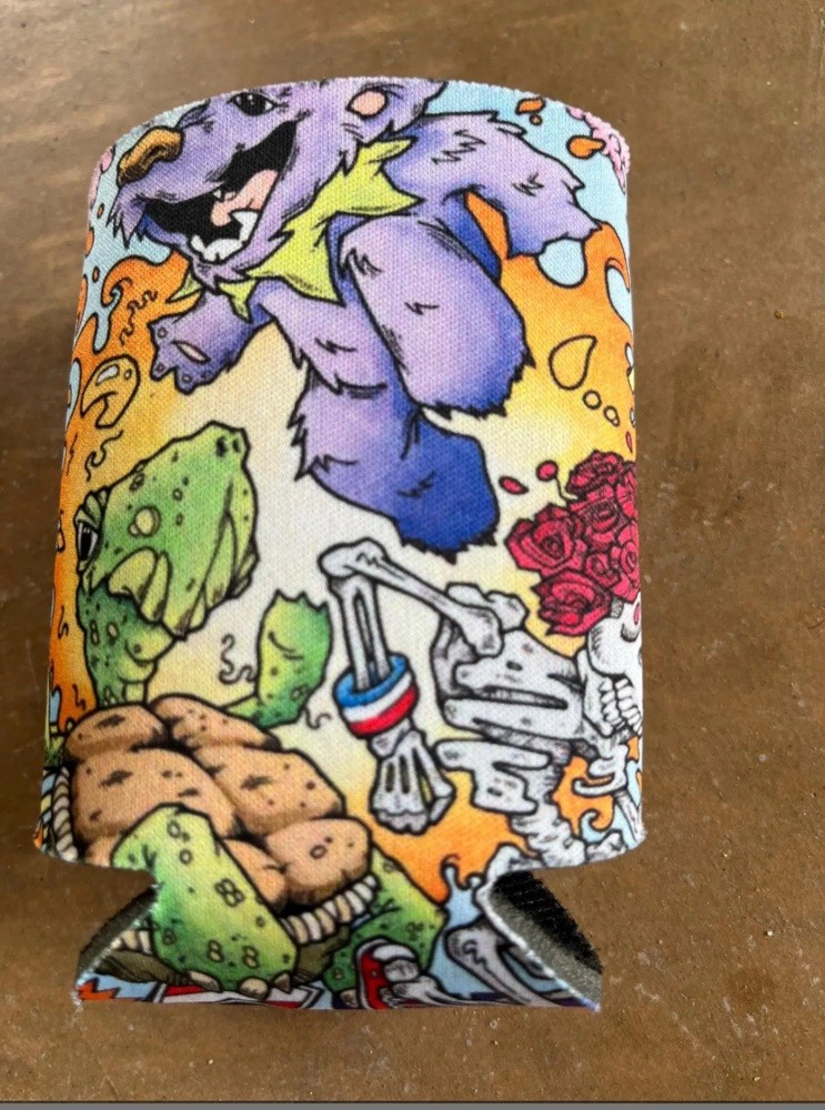 Grateful Dead 12oz Can Cooler
