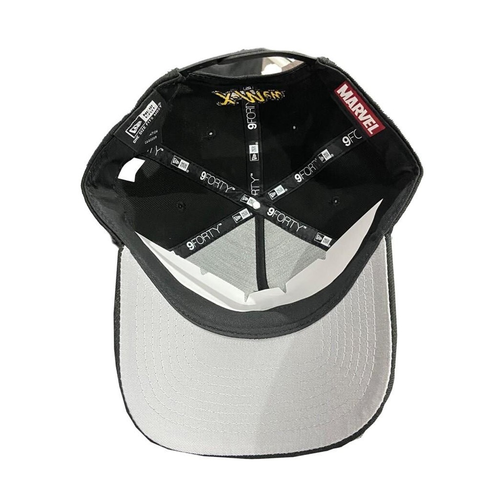 X-Men Marvel Comics New Era A Frame 9Forty Adjustable Snapback Hat - Black