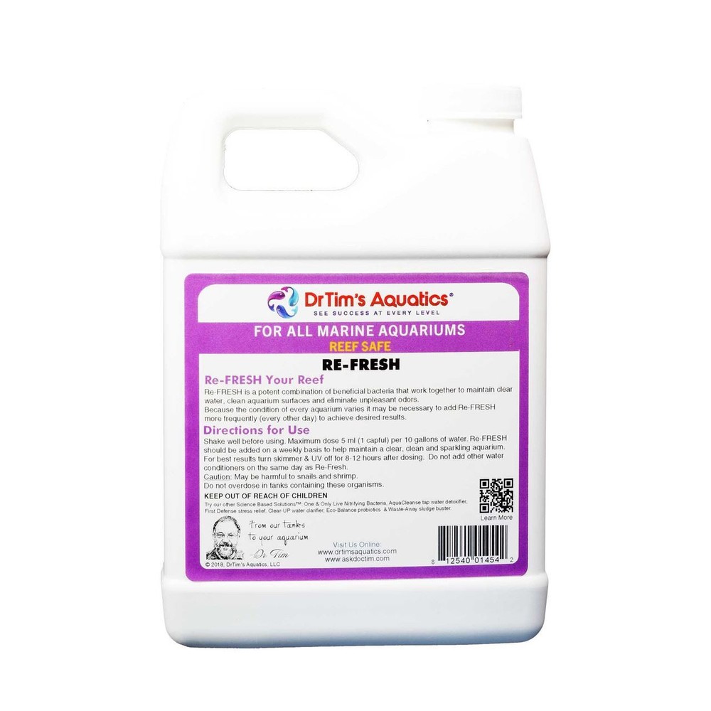 Marine ReFresh (32 oz) - Dr Tim's Aquatics