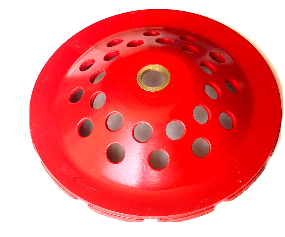 7" Diamond Cup Grinding Wheels Double Row For Green Concrete Angle Grinder