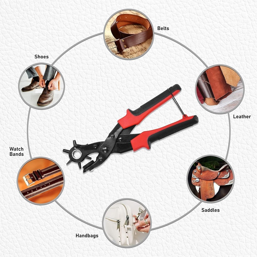 Tools Xool Revolving Hole Punch Plier Kit