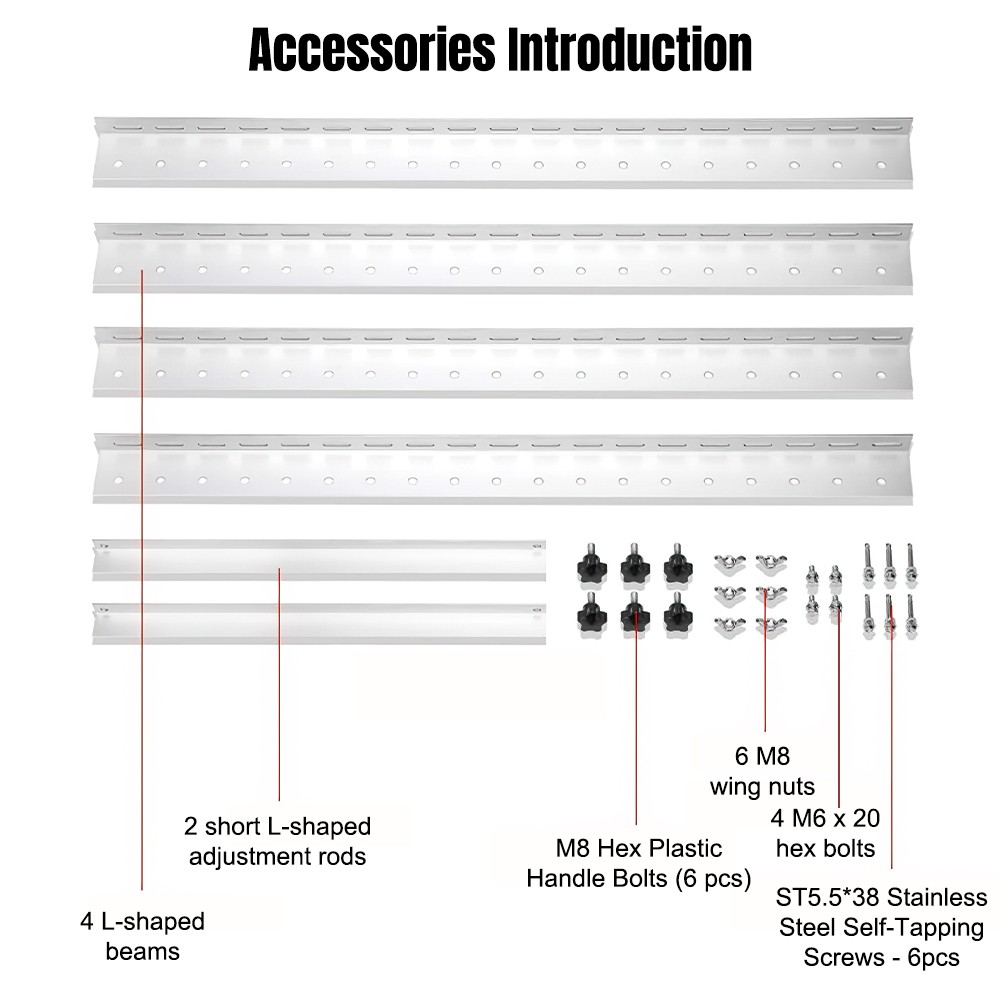 28"Solar Panel Mounting Brackets Adjustable Angle Solar Panel Tilt Mount Bracket