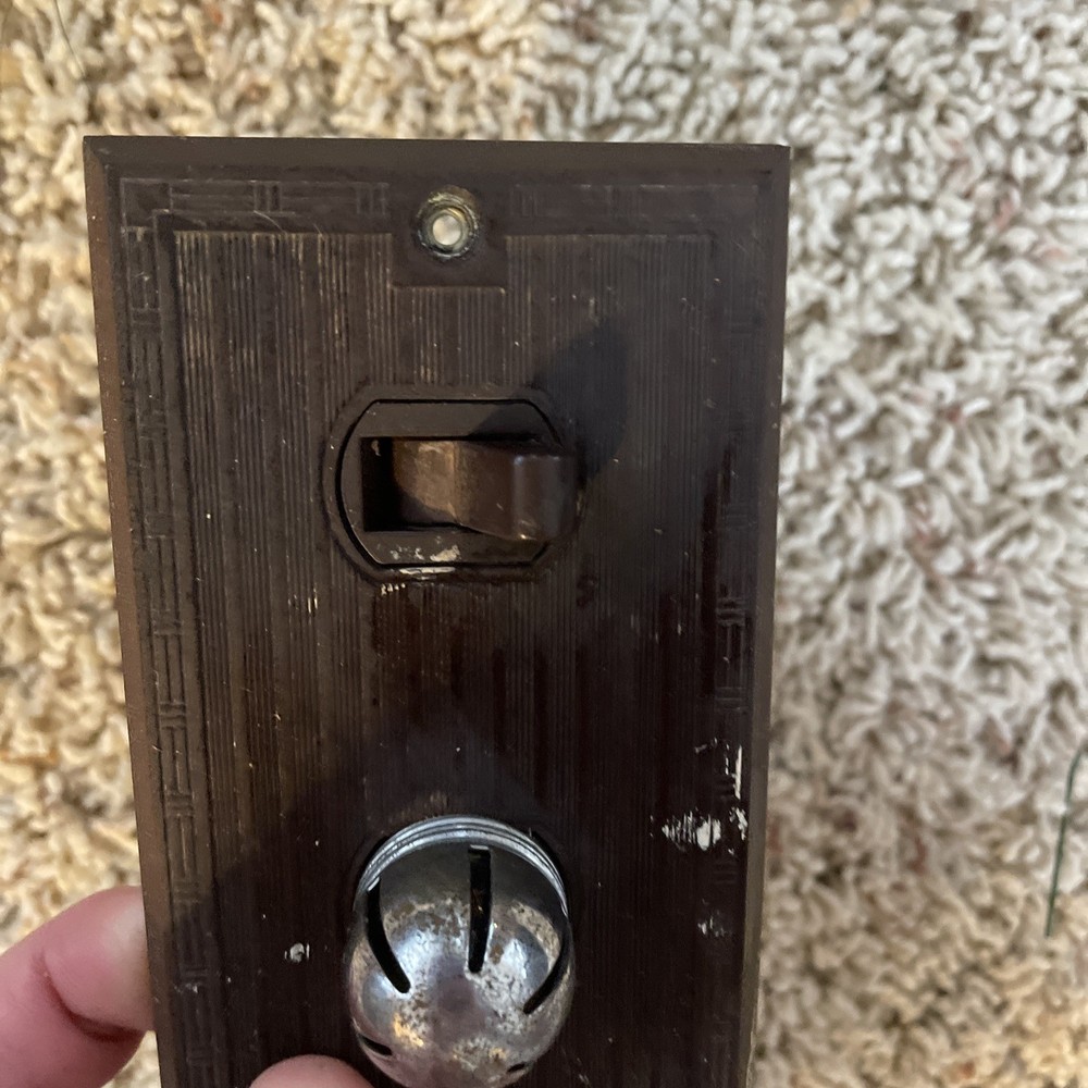 Vintage House Switch- Not Tested