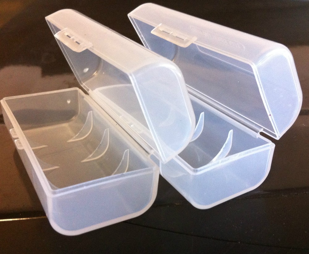 Brand New "2" Plastic Storage Case Holder  Boxes for 26650 Battery