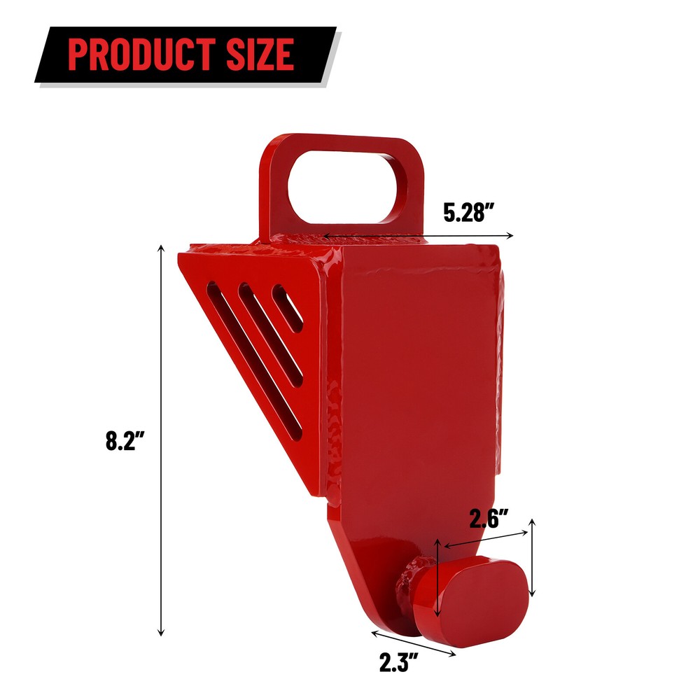 Shipping Container Jack Lug Leveling Attachment 74000lbs W/ Safety Ring Handle