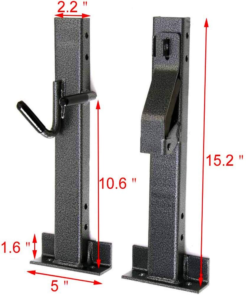 Locking Single Trimmer Rack Trim line Holder Fit for Open Landscape Trailers ...