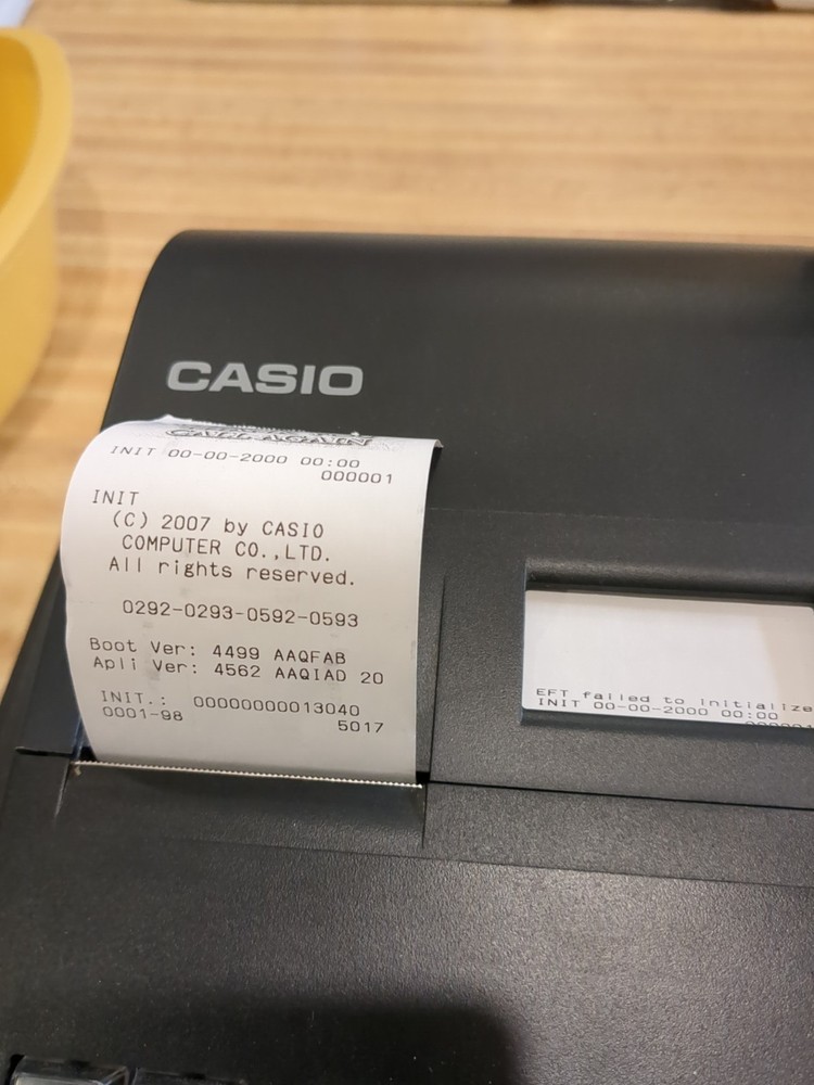 Casio PCR-T2100 Electronic Cash Register