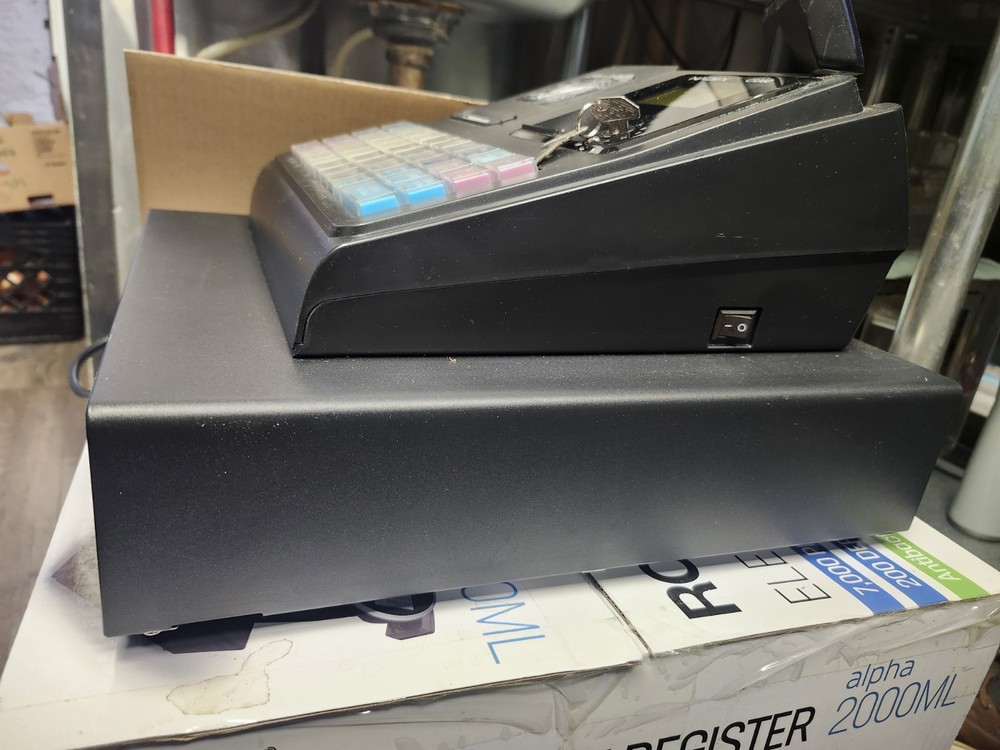 Nadex CR360 Electronic Cash Register Lockable Drawer Wired Electric