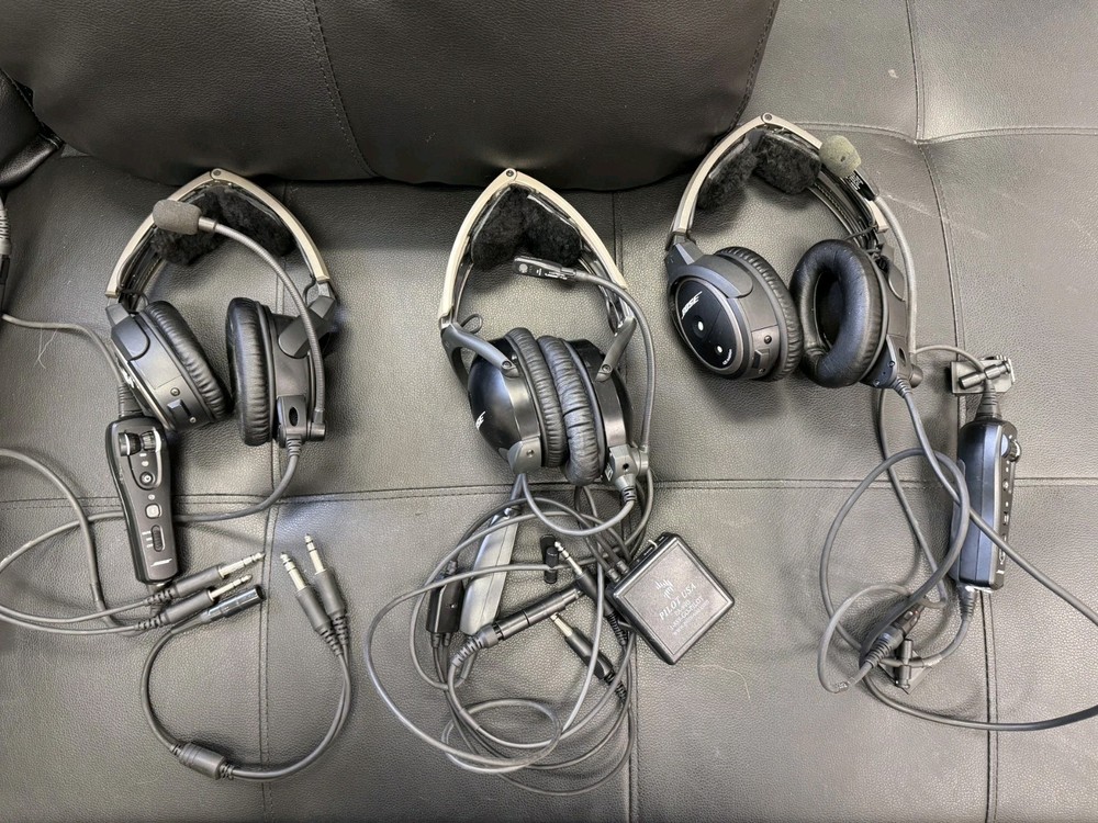 pre owned aviation headsets