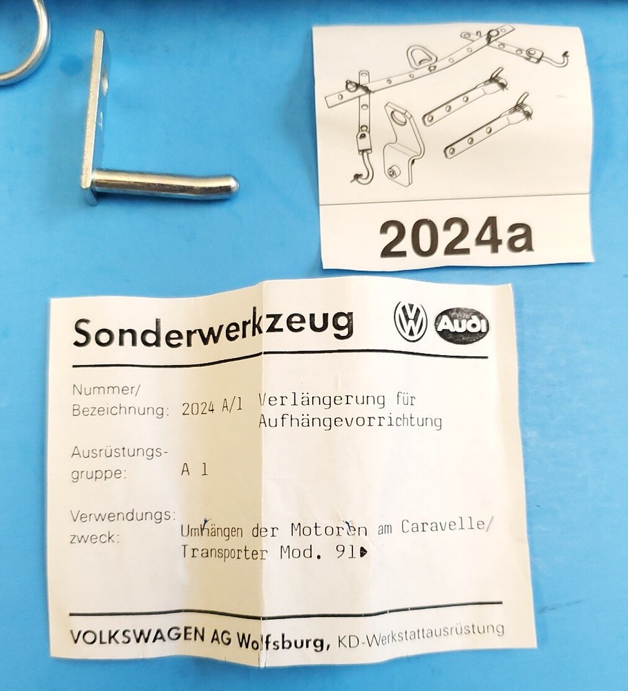 Volkswagen 2024A/1 Arm for Engine Lifting Support 2024B