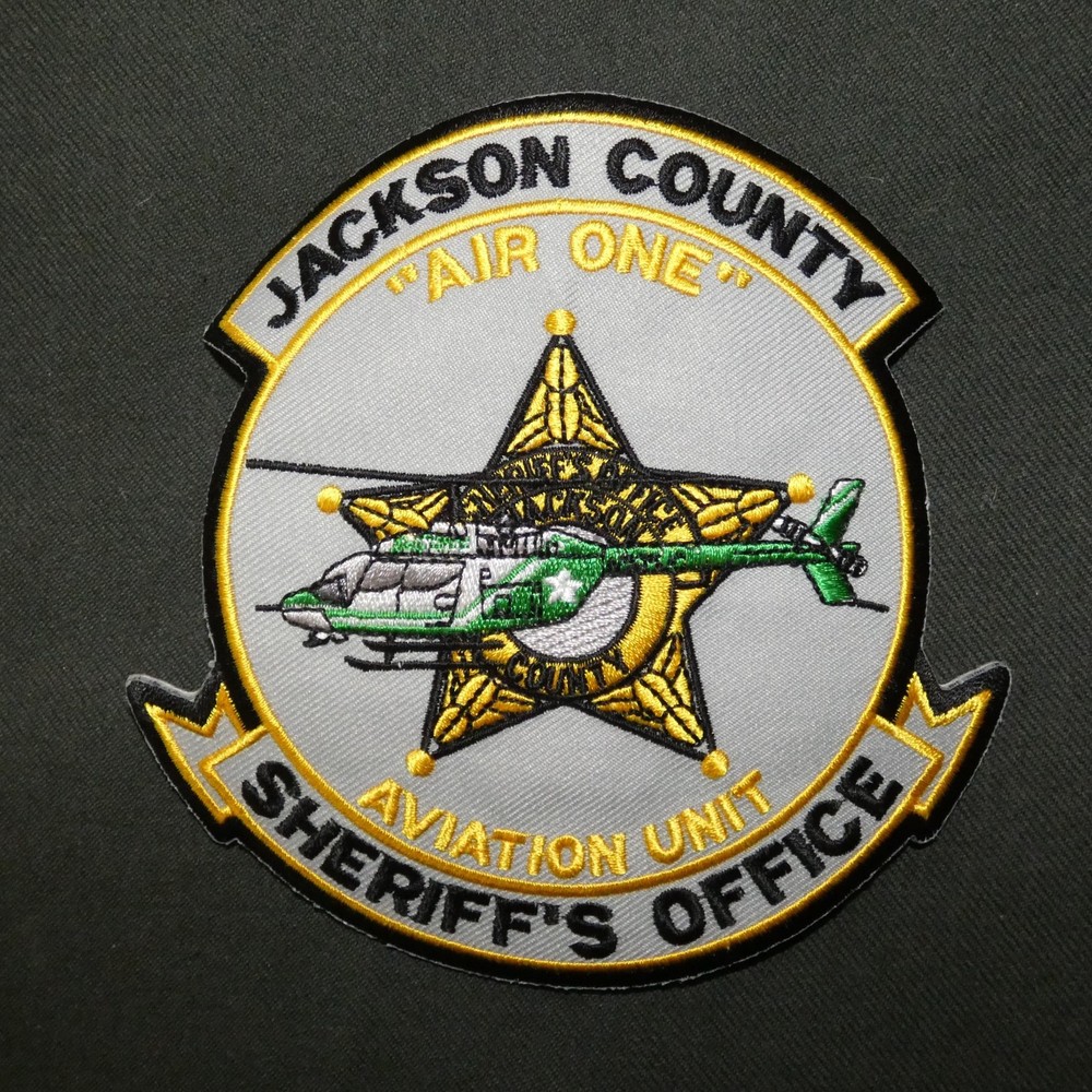 Original Jackson County Sheriff's Office (FL) Air One Aviation Unit Patch