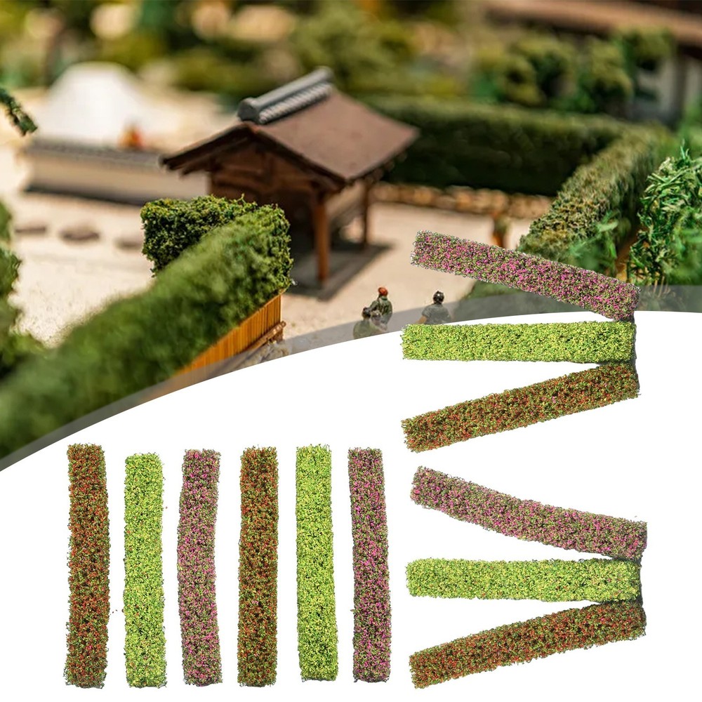 Scene Layout Shrub Strips Architectural City Beautification Miniature Simulation
