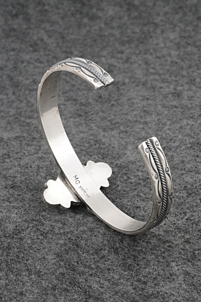 Turquoise & Sterling Silver Bracelet - Michael Calladitto