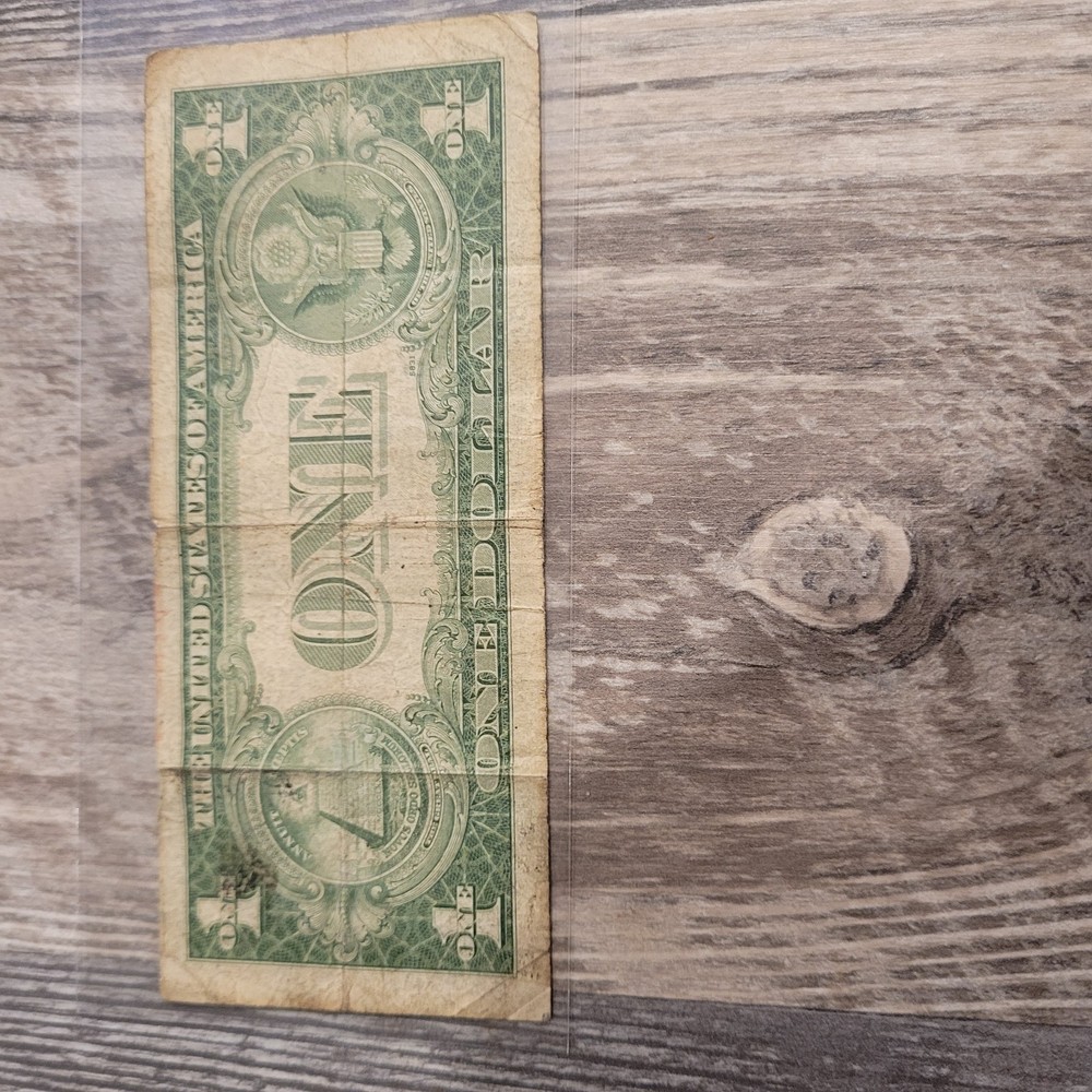 1935 e silver certificate dollar star note