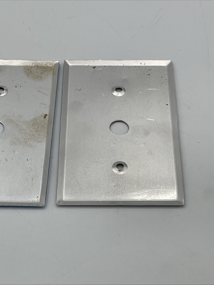 2 Replacement Plates-Airmaster Fan Solid State Vari-Speed Sliver/Blue Plates H2