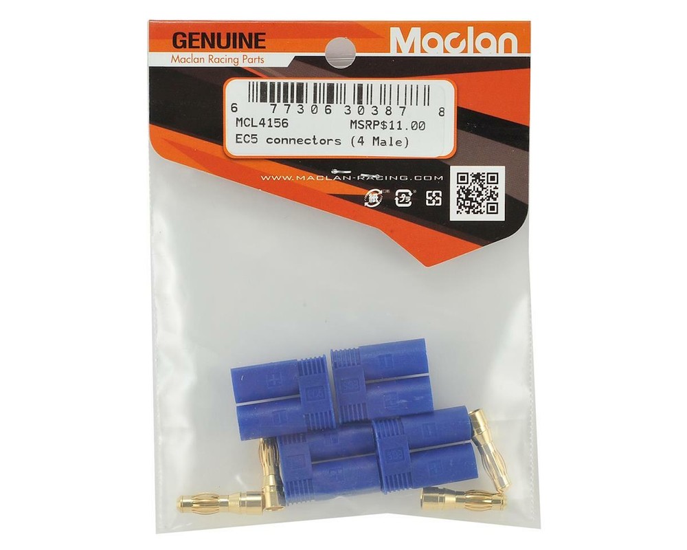 Maclan EC5 Connectors (4 Male) [MCL4156]