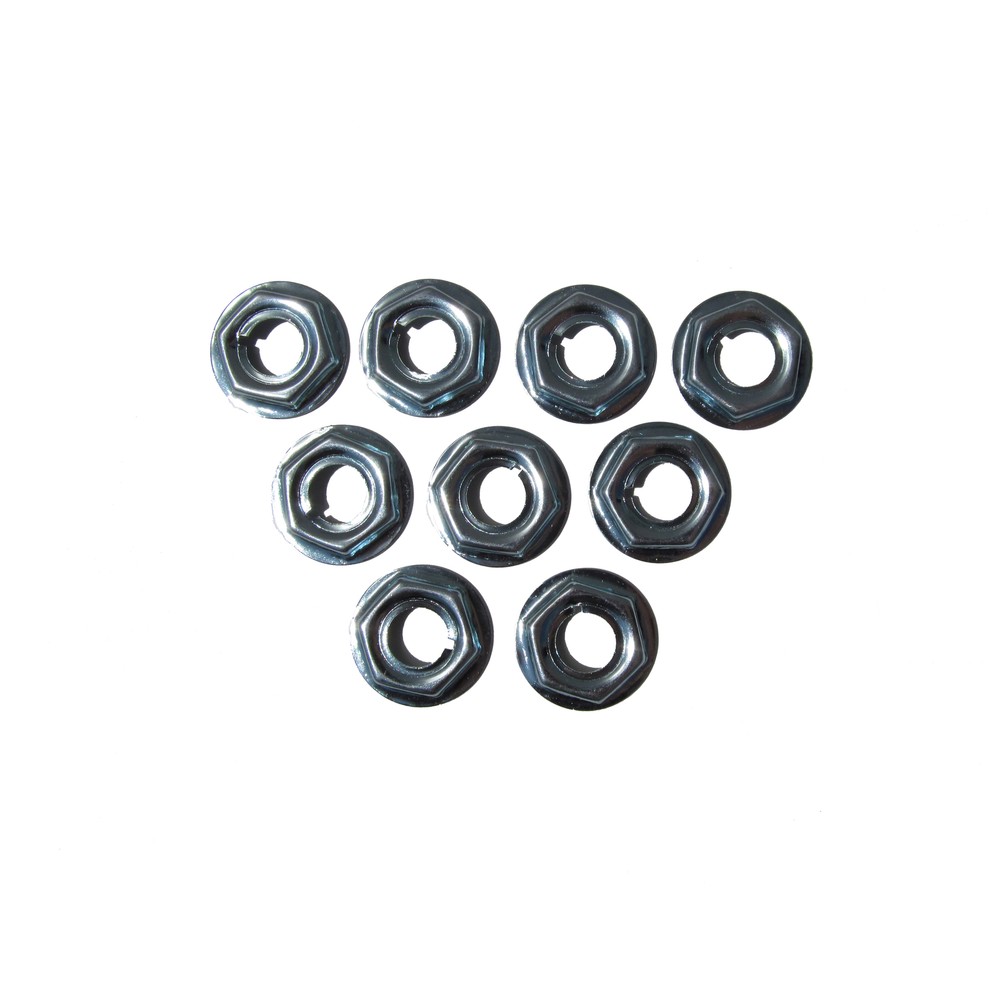 67 68 Ford Mustang Dash Panel Fastner Speed Nuts, 9 pcs/Kit
