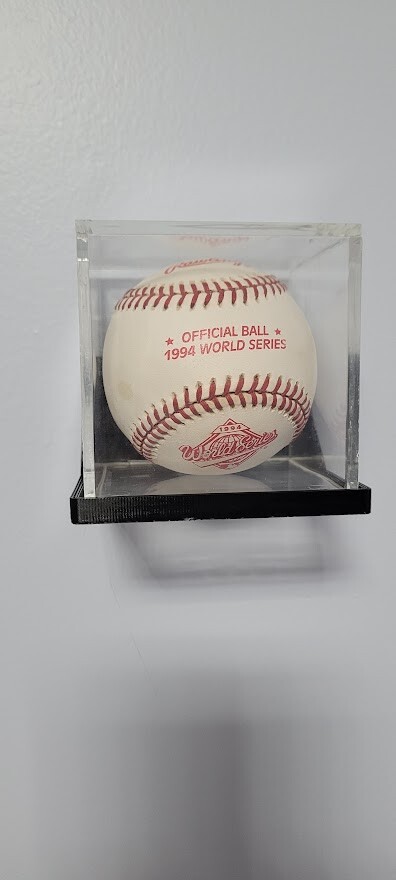 Baseball UV Case Wall Display Holder (Case NOT INCLUDED)