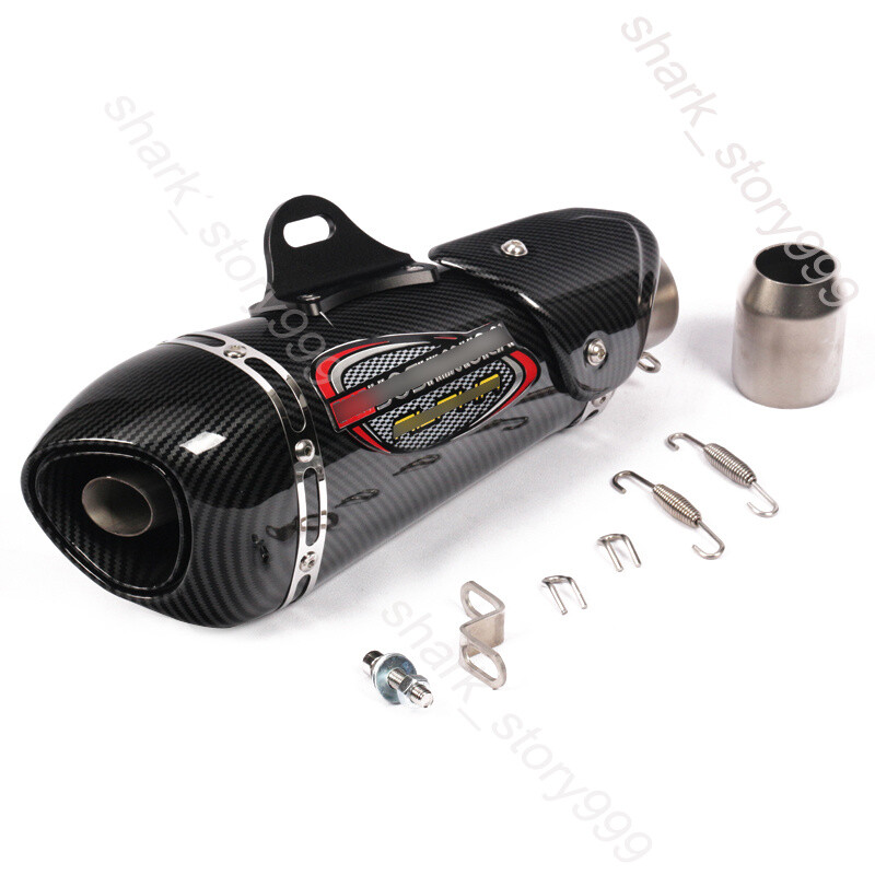 Universal 51mm Exhaust Tail Pipe Motorcycle Muffler Tips Silencer DB Killer Slip
