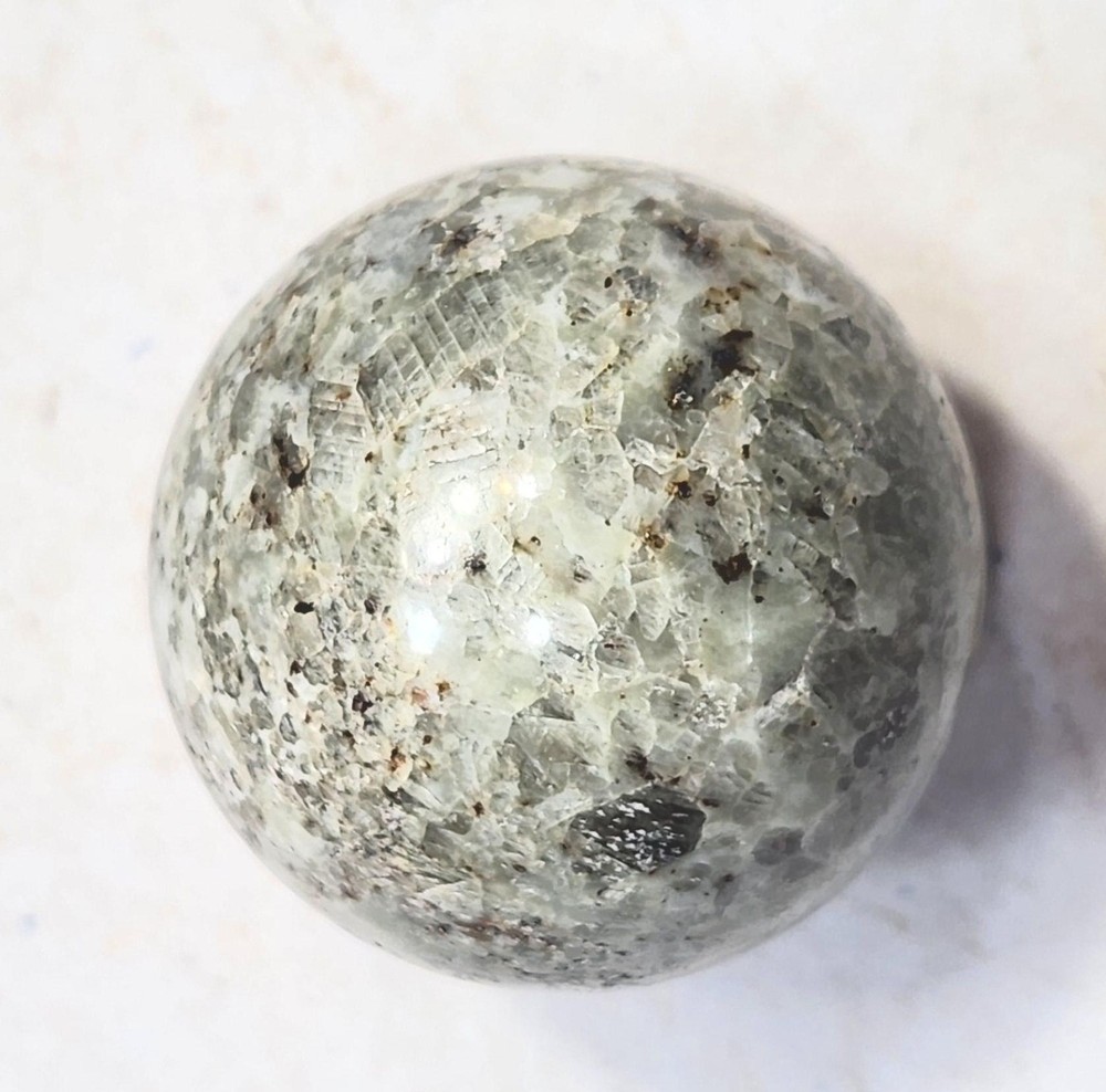 Fluorescent Wernerite 41mm Sphere for UV Collection 6513