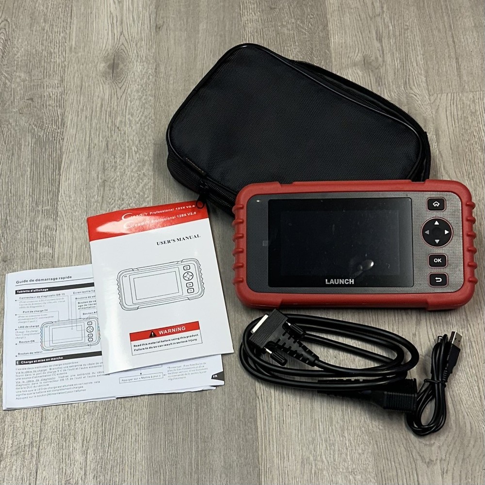 LAUNCH 123X Scanner ABS SRS Code Reader Check Engine Diagnostic Tool (PAP007902)