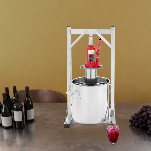 12L Hydraulic Manual Fruit Wine Press Jack Press Extractor Wine Press Machine