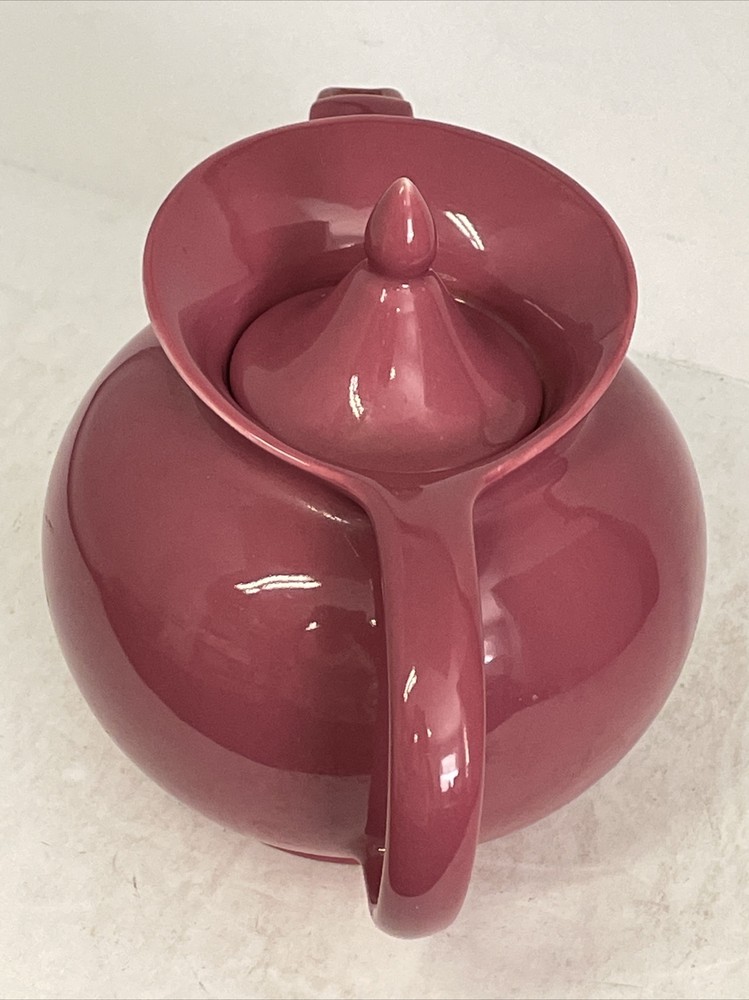 Vintage Hall Pottery Windshield Tea Pot 6 Cups