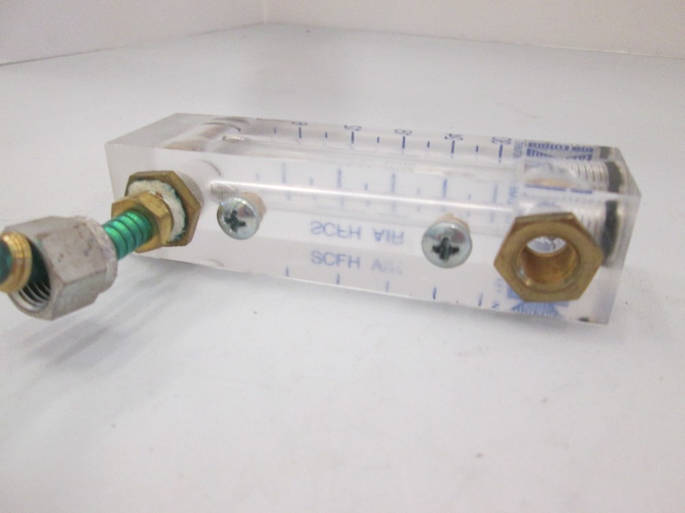 King Instruments, 0-30 SCFH Air, Flowmeter, Used