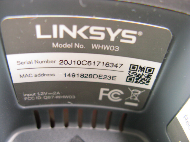 Linksys Velop Mesh Home WiFi System WHW0303