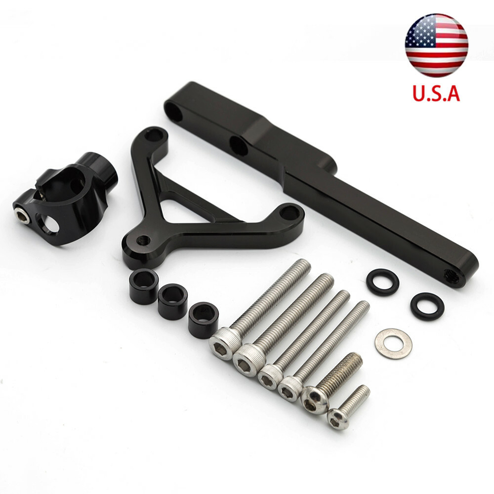 For CB1000R 2008-2012 Steering Damper Stabilizer Bracket CNC Mount Stable Kit US