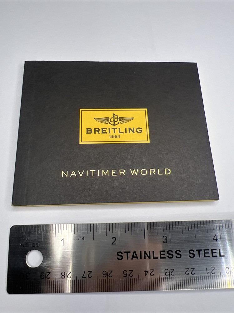 Breitling Navitimer World Booklet Manual