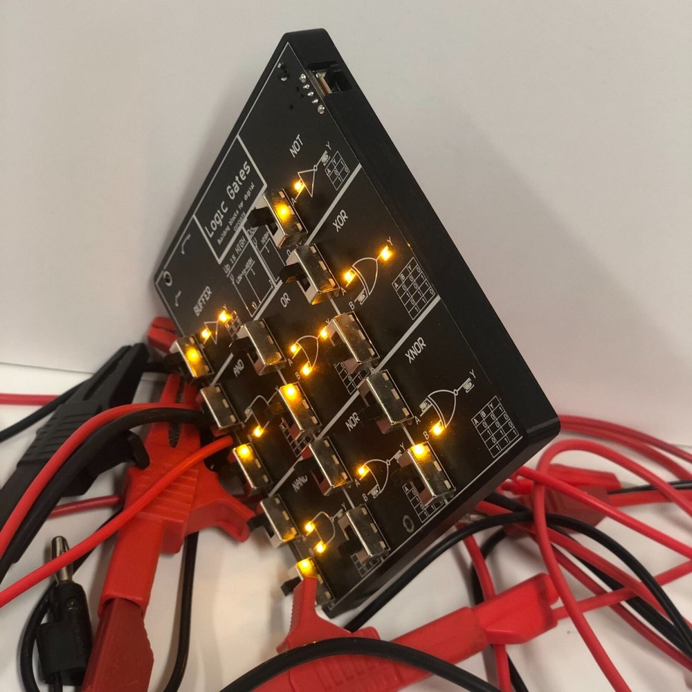 Logic Gates - Interactive Digital Electronics Learning Kit