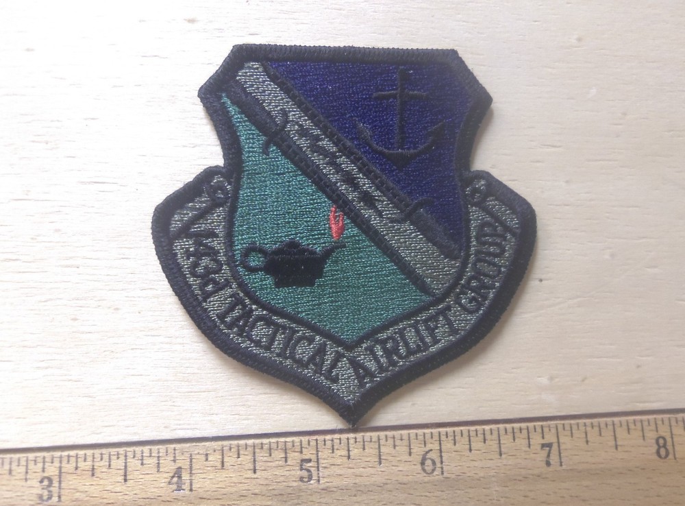 US Air Force - 143rd Tactical Airlift Group Embroidered Patch