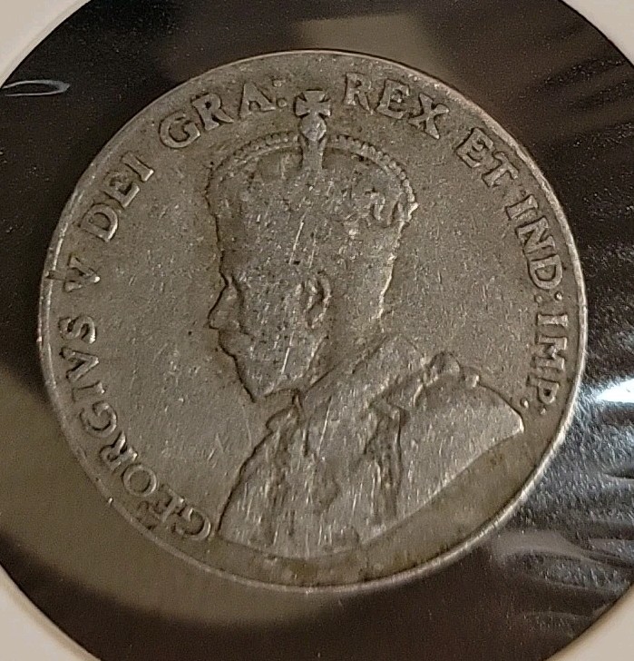 1927 Canada 5 Cents