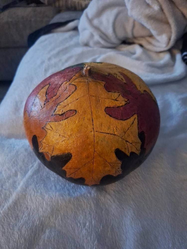 Hand Painted Gourd