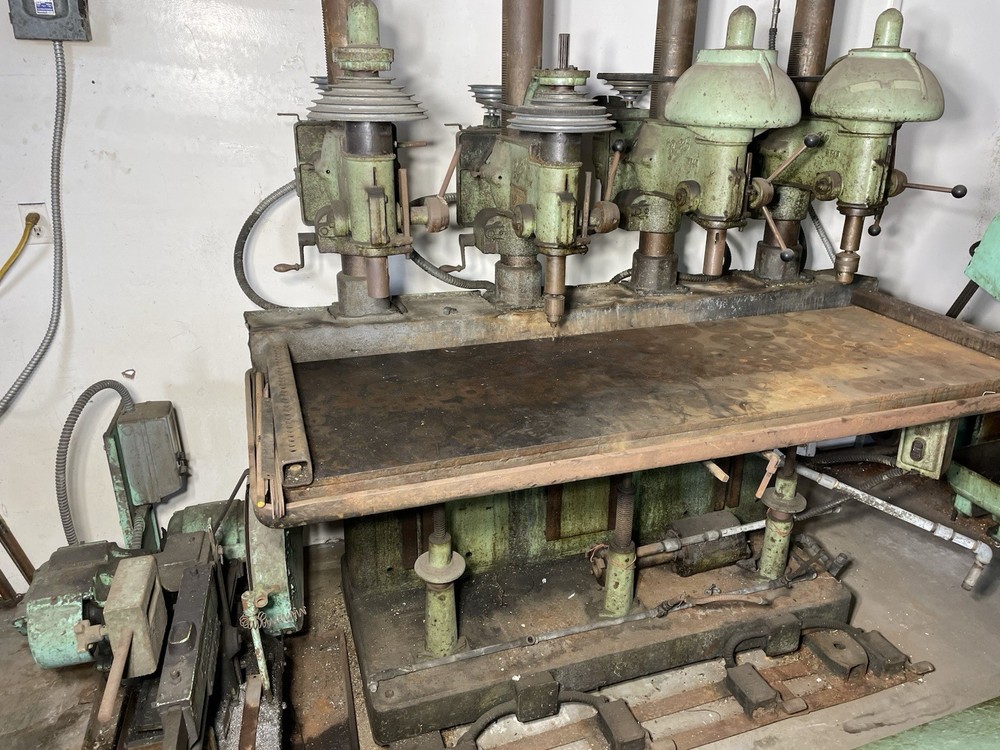 Buffalo No. 18 Gang drill Multi-Spindle Floor Drill Press