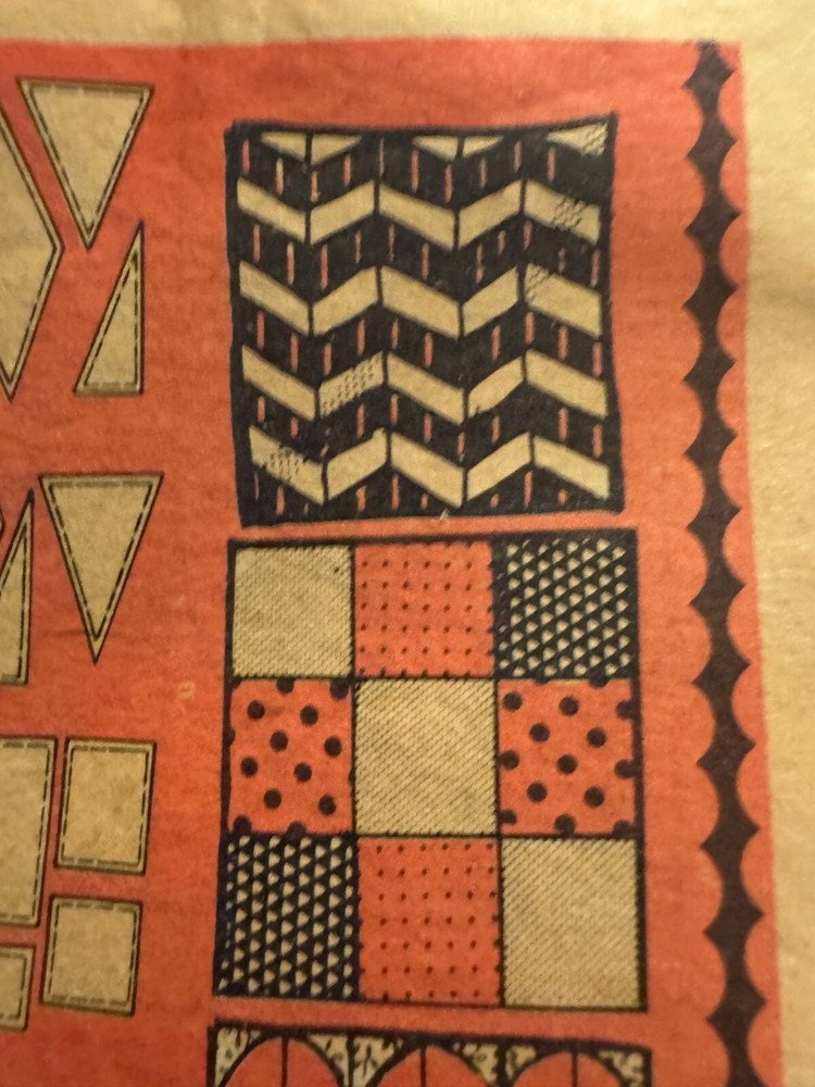 Quilting Templates Vintage Multi-Stamp Transfer Pattern 76 Designs 770 UC 1970s