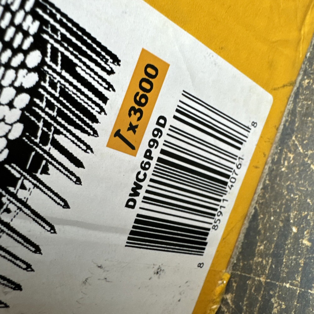Dewalt 15Â° Collated Framing Nail Bright 2" DWC6P99D Missing 1 Rolls