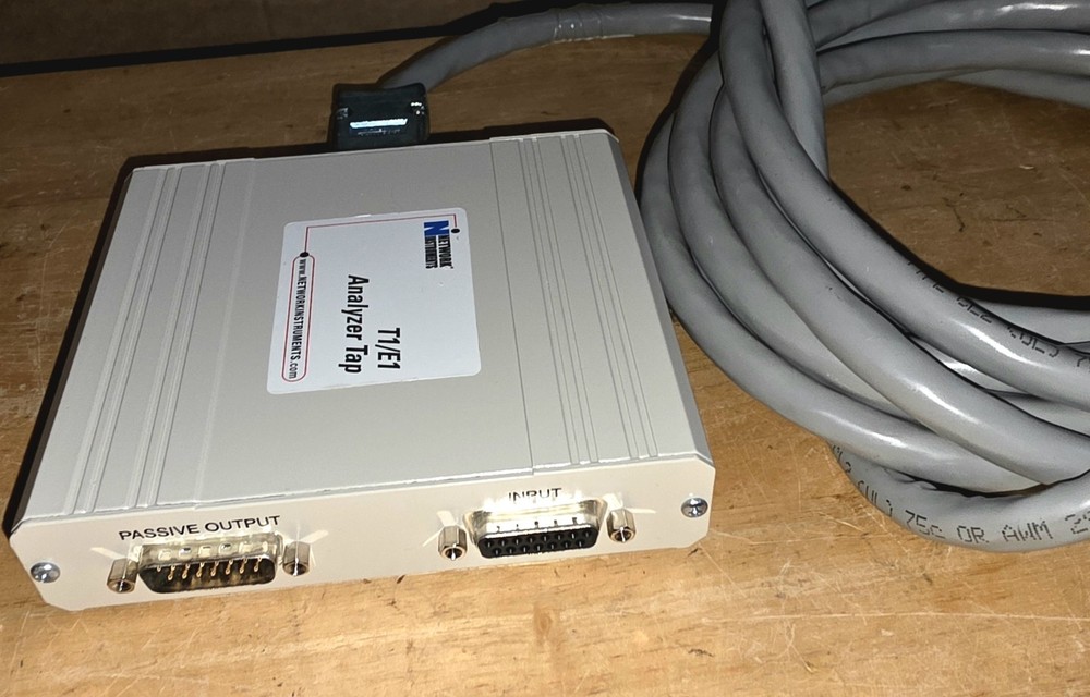 Network Instruments  Multi Interface T1/E1 Analyzer Tap w/ Cable