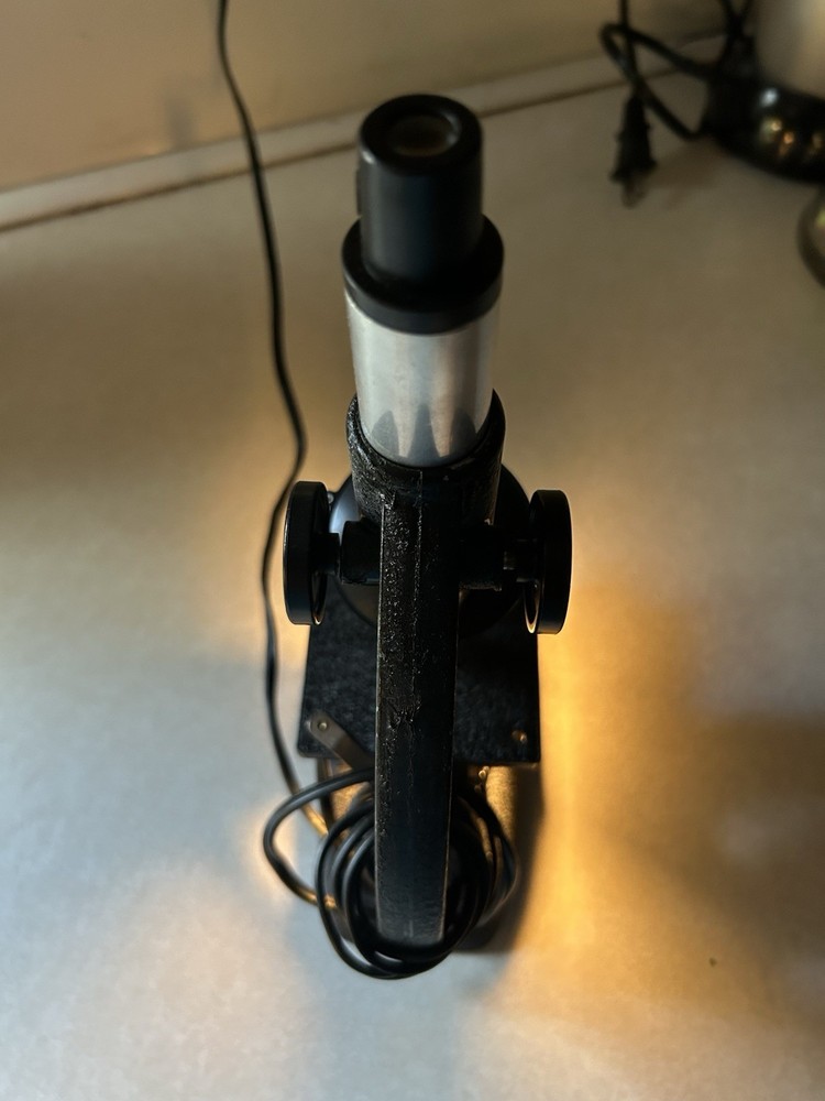 Vintage porter microcraft microscope lab