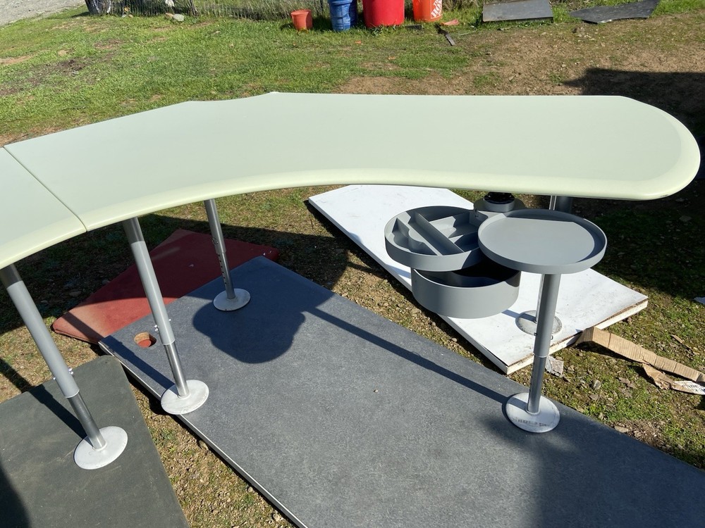 Vintage Herman Miller Resolve Workstations For Two