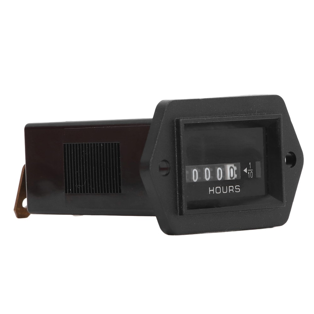 Mechanical Hour Meter Quartz Hourmeter For Construction Vehicle 12‑36VDC