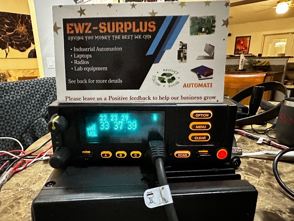 NICE HARRIS CU232180002 REMOTE CONTROL HEAD Model CH-721 + MICROPHONE TESTED