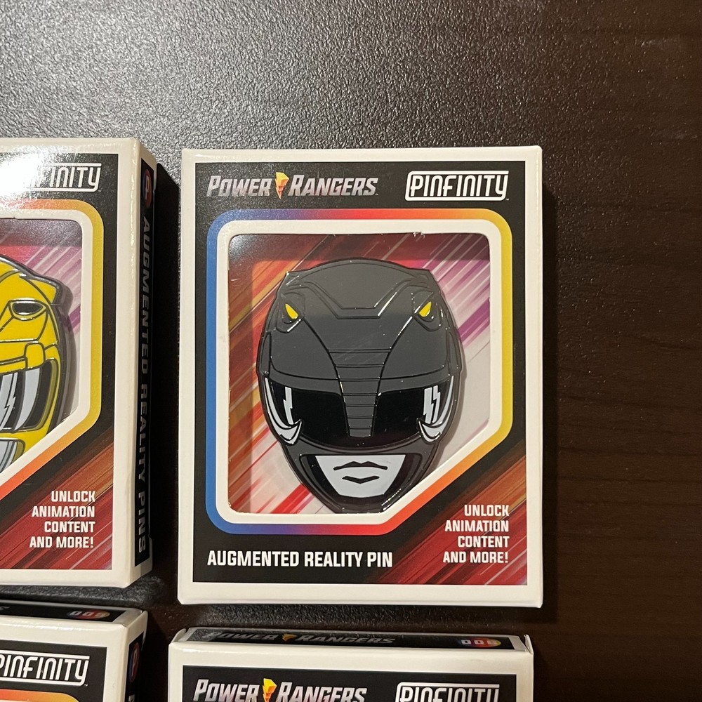 Pinfinity Power Rangers Complete Pin Set