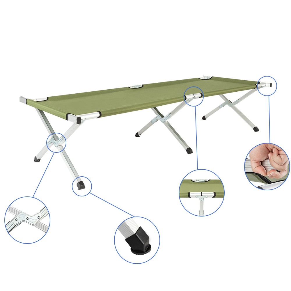 [Old Code: 27860141]RHB-03A Portable Folding Camping Cot with Carrying Bag
